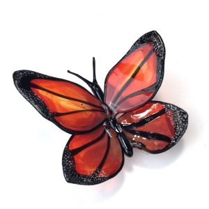 Monarch Butterfly Sculpture by Loy Allen